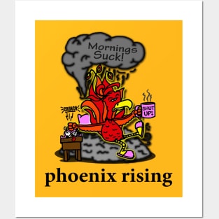 Phoenix Rising Posters and Art